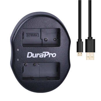 DuraPro Dual USB Încărcător pentru DMW-BLC12 DMWBLC12 BLC12 BLC12PP Baterie Panasonic Lumix FZ1000,FZ200,FZ300,G5,G6,G7,GH2,DMC-GX8