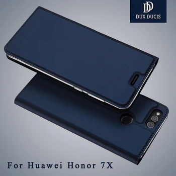 Dux Ducis Cover Huawei Honor 7X cazuri Portofel din Piele acoperi Huawei Honor 7x Flip Stand Piele caz Pentru huawei Honor7x caz 5.93