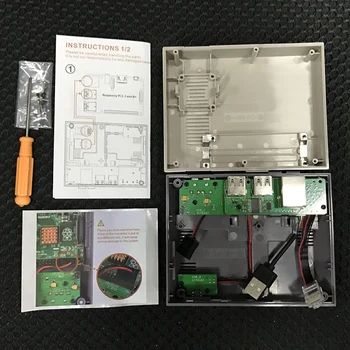 Elecrow NESPi Caz pentru Raspberry Pi 3 2 B+ de către Skool Vechi Instrumente din Plastic RPI 3 Caz Clasic Stil SEN Portabil Rece DIY Kit