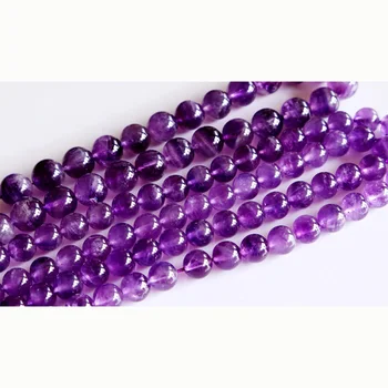 En-gros Natural Un Grad de Ametist Violet Cristal Rotund Vrac Piatra Margele 3-18mm se Potrivesc Bijuterii DIY Coliere sau Bracelets15