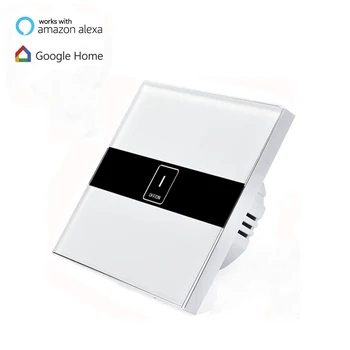 Eruiklink 1 Banda 1 Modul WiFi Perete Touch Smart Switch 86 Tip Standard UE Comutatorul de lumini Inteligente de Automatizare Acasă de lucru cu Alexa