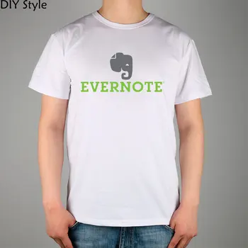 EVERNOTE elefant mascul bumbac Lycra LOGO-ul de top cu maneci scurte T-shirt new sosire de Moda de Brand t camasa pentru barbati vara