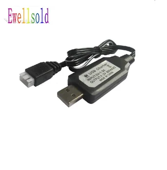 Ewellsold USB Încărcător cablu de 7.4 V Li-polimer baterie 2 buc/lot transport gratuit