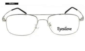 Eyesilove clasic de metal optice cadru Terminat miopie ochelari de Miop cu Ochelari baza de prescriptie medicala ochelari de vedere de la -1,0 la -6.0