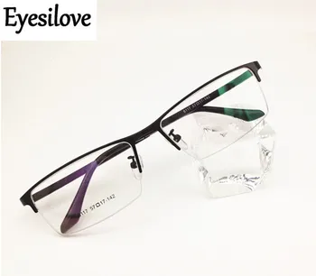 Eyesilove oameni de afaceri ochelari cadru pentru fata mare optice cadru acetat Templu ochelari baza de Prescriptie medicala cadru Rame Ochelari de vedere