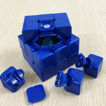 Fangshi 5.7 cm Guangying 3x3x3 Speedcube Albastru Versiune Limitată Magic Cube Puzzle Cuburi Educative Speciale Jucarii Pentru Copii