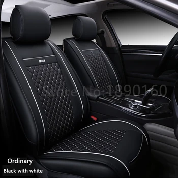 ( Fata + Spate ) Speciale din Piele huse auto Pentru Audi A6L R8 Q3 Q5 Q7 S4 RS Quattro A1 A2 A3 A4 A5 A6 A7 A8 accesorii auto