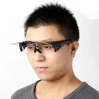 Filp până polarizate se Potrivesc peste ochelarii de soare cu lentile rabatabile uzura regulat ochelari baza de prescriptie medicala