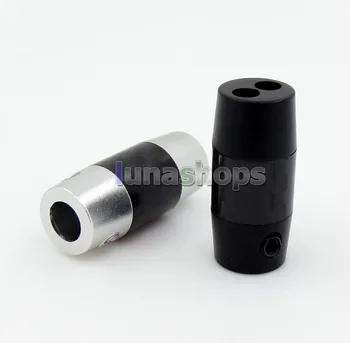 Full Metal Carbon Cablu Căști Audio Y Splitter Adaptor Pentru DIY Personalizate prin Cablu Dia:3.2 mm/5,2 mm