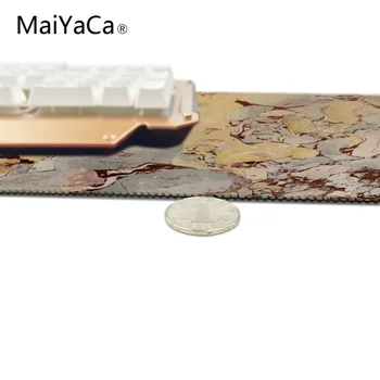 Galben gri Piatră de Marmură de Fundal de Imprimare Joc Mouse Pad Cauciuc / Optical Mouse Gamer Tampoane cu Ridicata Viteza Perne