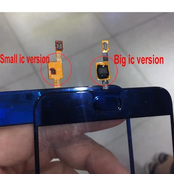 Garanție de Munca Original Exterior Panou de Sticlă Lentile Ecran Tactil cu Amprenta Cheie de Flex Pentru Xiaomi 6 mi6 m6 Km 6 Piese Telefoane