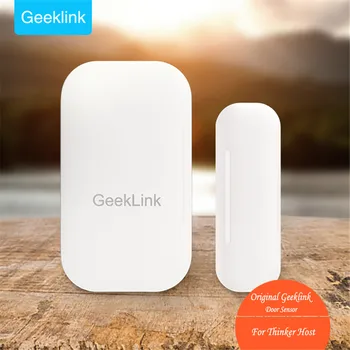 Geeklink Smart Home Senzor de Usa,Detecta Geam Usa Deschide/Închide,Feedback în timp Real pentru Gânditor,Wifi Remote Control de IOS Android