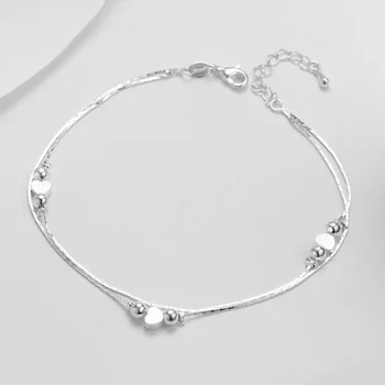 Giemi Elegant Simplu Dragoste Inima 925 Argintiu Bratara pentru Femei Fete Degetul Partid Accesorii Bijuterii en-Gros Preț