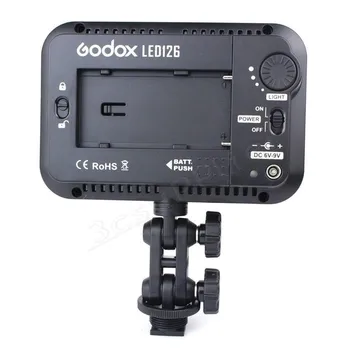 Godox CONDUS 126 Video Lampa pentru aparat de Fotografiat Digital Camcorder DV Nunta Filmare Foto jurnalistic Video de Fotografiere
