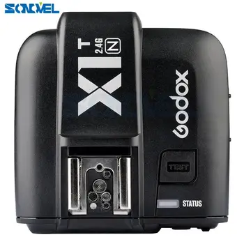 Godox X1N X1T-N I-TTL Wireless 2.4 G 1 / 8000s HSS 32 Canale aparat de Fotografiat Flash Trigger Transmițător pentru Nikon DSLR Godox X1N