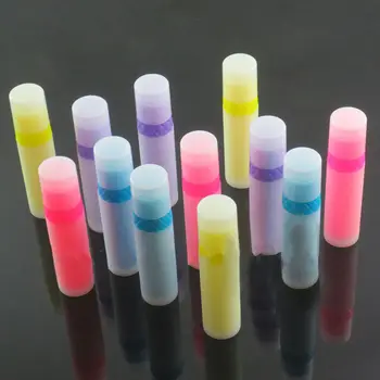 Gol Bomboane de culoare ruj tuburi de Plastic colorate balsam de buze tuburi 3g tub de ruj F20172217
