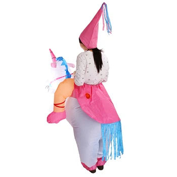 Gonflabile Unicorn Adult, Rochie Fancy Costume Printesa Hen petrecere Tinuta Jucarii de Cadouri de Crăciun pentru Copii Colecție Minunată