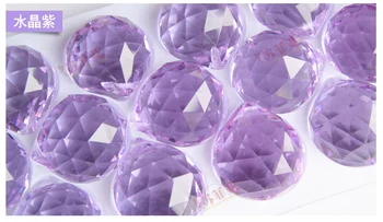 (Gratuit Inele )10buc/lot Violet 20mm Candelabru de Cristal Pandantive, Lampă de Cristal Părți, Prisme de Sticlă Pentru Agățat Decorare Pom