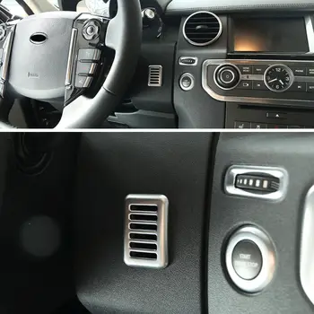 GRĂTAR@FUKA Interior Masina tabloul de Bord Microfon MIC Mike Rama de Acoperire Trim ABS se Potrivesc Pentru Land Rover Discovery 4