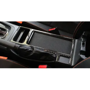 GRĂTAR@FUKA PING LHD Fibra de Carbon Cana de Apa Titularul Cadru Trim Decor se Potrivesc Pentru Subaru Forester XV 2013/14/15 Auto-Styling