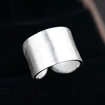 GZ Argint 925 Inel anillos Noroc Clasic S925 Deschide Dimensiunea Reglabil Thai Inele de Argint pentru Femei, Bărbați Bijuterii