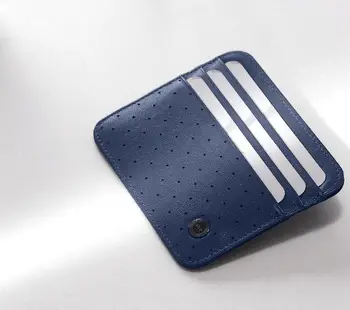 High-end de Brand de Lux Celebri Barbati din Piele Card de Credit de Afaceri Titular de Moda ultrathin Portofel Mic de Bună Calitate J50