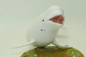 Hot toys Balena Beluga (Balenă Albă) model de Simulare Animale Marine, Animale de Mare de copii cadou de învățământ recuzită (Rhincodon typus)