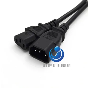 IEC 320 C14 La C13 PDU UP-uri de sex Masculin La Feminin Cablu prelungitor de Cablu de 1M 3.3 FT 100cm
