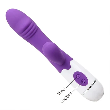 IKOKY Dual Motor de Vibrații Jucarii Sexuale pentru Femei Stimulator Clitoris Sex Produsele de Dimensiuni Mari, Penis artificial Vibratoare 10 Viteza de G-spot Masaj