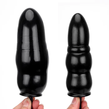 IKOKY Gonflabile Anal Plug Adult Produse Jucarii Sexuale pentru Femei Barbati Dilatator Anal Expandable Butt Plug Curtea de Silicon pentru Masaj