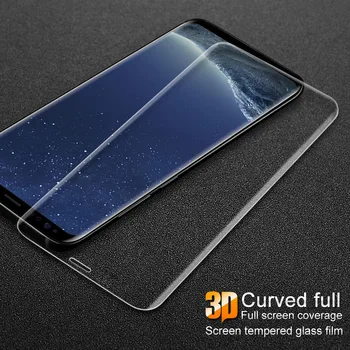 IMAK sfor Samsung S9 Plus de Sticlă Călită Flim Complet 3D Curbat Ecran Protector Pentru Samsung Galaxy S9 Plus