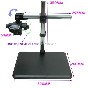 Industriale Microscop aparat de Fotografiat Lentilă de Focalizare Inel Titular 50mm Bine de Ajustare a Suportului Liber de 360 de Grade de Rotație Unghi de Ajustare