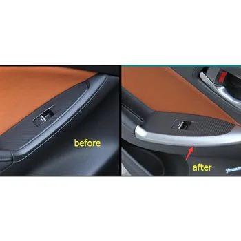 Interior Ușă Spate Cotiera Acoperi Trim 2 buc / set Pentru Mazda CX-5 2013-2016