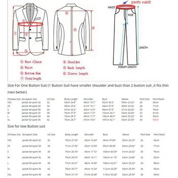 (Jachete+Pantaloni) 2016 Noi Costume Pentru Barbati Slim Fit Personalizat Smoching Brand De Moda Bridegroon De Afaceri De Rochie De Mireasa Ti Se Potriveste Blazer H0285