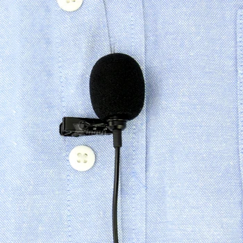 Jack de 3,5 mm Șurub de Blocare Cravată Clip Rever Microfon Lavaliera Microfon Wireless Pentru Karaoke Sistem Beltpack Transmițător DJ Mixer Audio