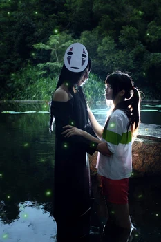 Japoneze anime Spirited Away Chihiro Ogino Sen Cosplay Costum de Orice Dimensiune