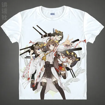 Japoneze Kanta! Colecție anime t-shirt anime Flota fete din bumbac tricou Cosplay, Costume de crăciun anime îmbrăcăminte