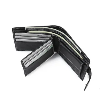 JINBAOLAI din Piele pentru bărbați portofele cu buzunar monedă posete cadou pentru barbati geanta cu bani garanție de calitate carteira Fierbinte