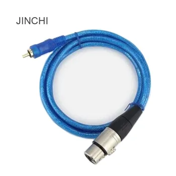 JINCHI placat cu Aur RCA la XLR echilibrat linie audio de Înaltă fidelitate scena cablu de 1,5 m