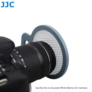 JJC 95mm Mână balansul de Alb Filtru DSLR SLR aparat de Fotografiat Mirrorless Lentile Gri Card pentru Canon/Nikon/Sony/Olympus/Pentax/Panasonic