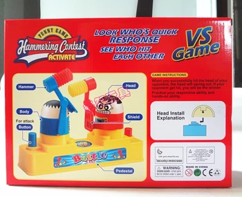 Jucărie din Plastic baby cadou de ziua desktop amuzant percuție concurs VS battle joc de familie distractiv părinte-copil educaționale interactive