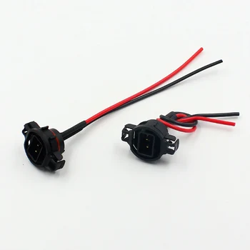 KE LI MI 2x Masculin/Feminin H16 5202 5201 PSX24W Conectorul Cablajului Priza Masina de Înlocuire Auto HID LED-uri Bec de capăt de cablu Plug