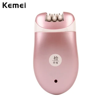 KEMEI 2 In1 Feminin Epilator Electric Epilare Femei aparat de Ras Bikini Îndepărtarea Părului de Ras Trimmer Facial Depilador Corpul Epilator