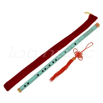 Kmise Vopsea Colorate Tradițională Chineză Flaut De Bambus Dizi F-Cheie Instrument Muzical