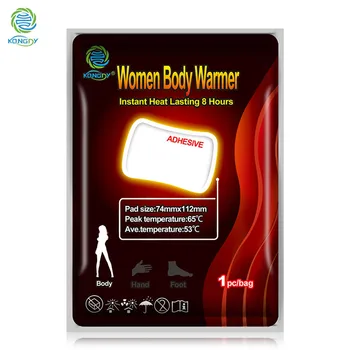 KONGDY Femei Brand Corpul mai Cald Pad 5 Piese Auto Încălzit Corpul mai Cald Stick 74x112 mm Menstruale Crampe Relief Patch-uri Anti Rece Patch
