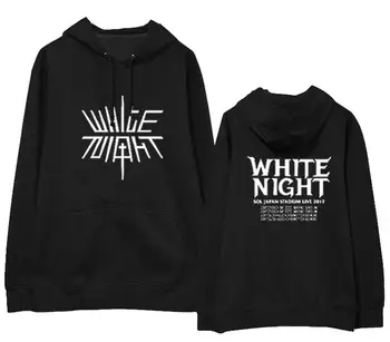 Kpop bigbang taeyang japonia concert noaptea albă de imprimare aceeași lână/subțire pulover hoodies toamna iarna hanorac unisex