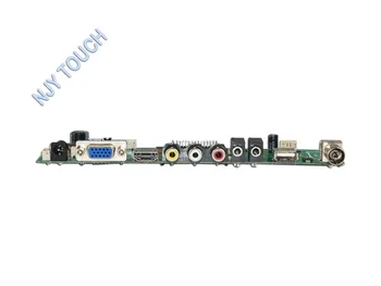 LA.MV56U.Un Nou Universal HDMI, USB, AV VGA ATV-ul PC-ul LCD de pe Placa de control pentru 14.1 inch 1280x800 LTN141W3-L01CCFL LVDS Monitor Kit
