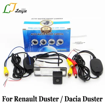 Laijie Wireless Camera Video Retrovizoare / Pentru Renault Duster / Dacia Duster / Lentile Unghi De Viziune De Noapte Înapoi Reverse Camera