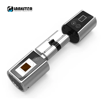 Lanxstar Micro Tip Inteligent de Blocare de Blocare de Amprente Super C Miez de Blocare Inteligent Anti-furt usa Interior Usa Bluetooth de la Distanță