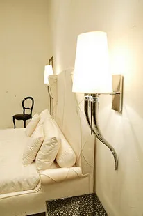 LED-uri moderne Fier Pânză de Perete de Lumină Gheara Coarne Dormitor Noptieră Lampa de Perete cu soclu E27 corp de Iluminat cu dublu cursor Tranșee de Perete corpuri de iluminat